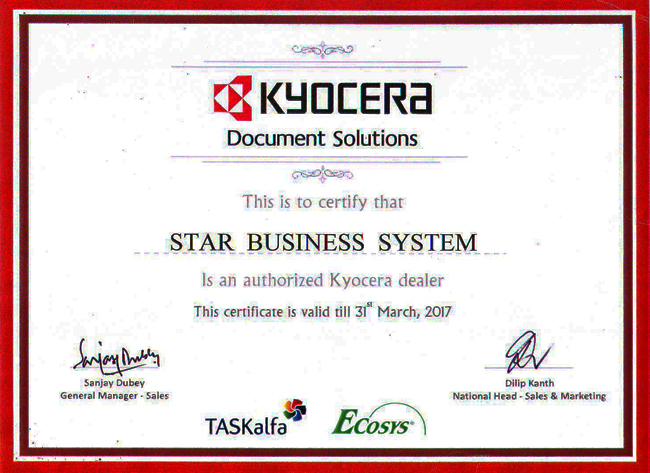 Kyocera Authorised Dealer Punjab